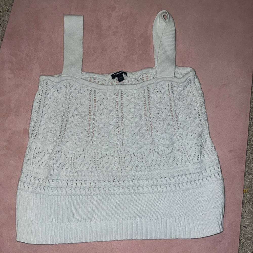 Express crochet tank top